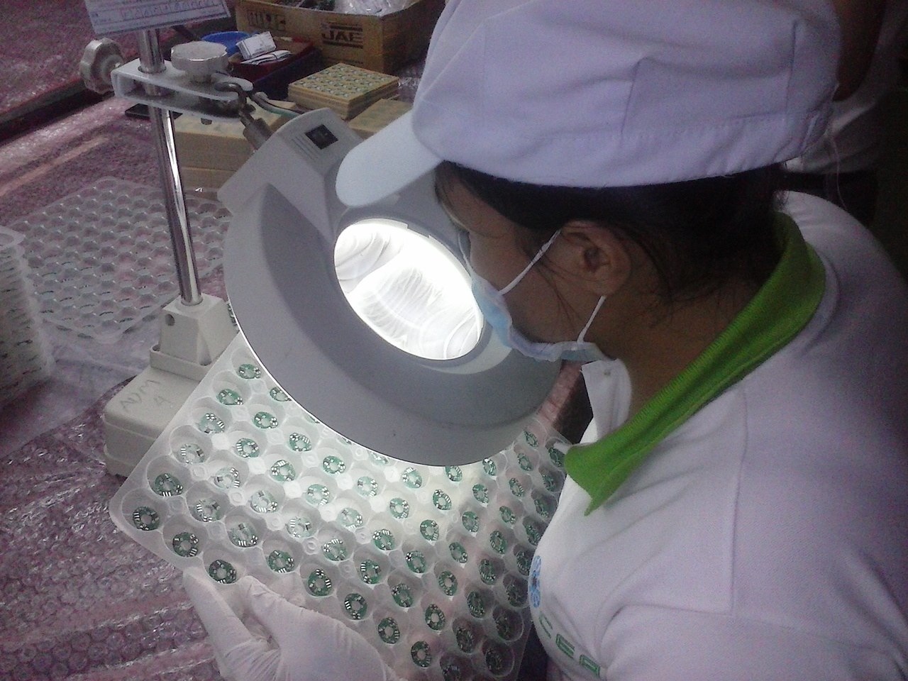 check the quality of goods